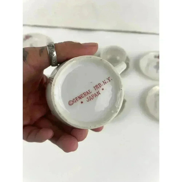 VTG Lot of 17 Child's Tea Set Japan Lady Ballerina Tea Set General IND NY - Picture 10 of 14